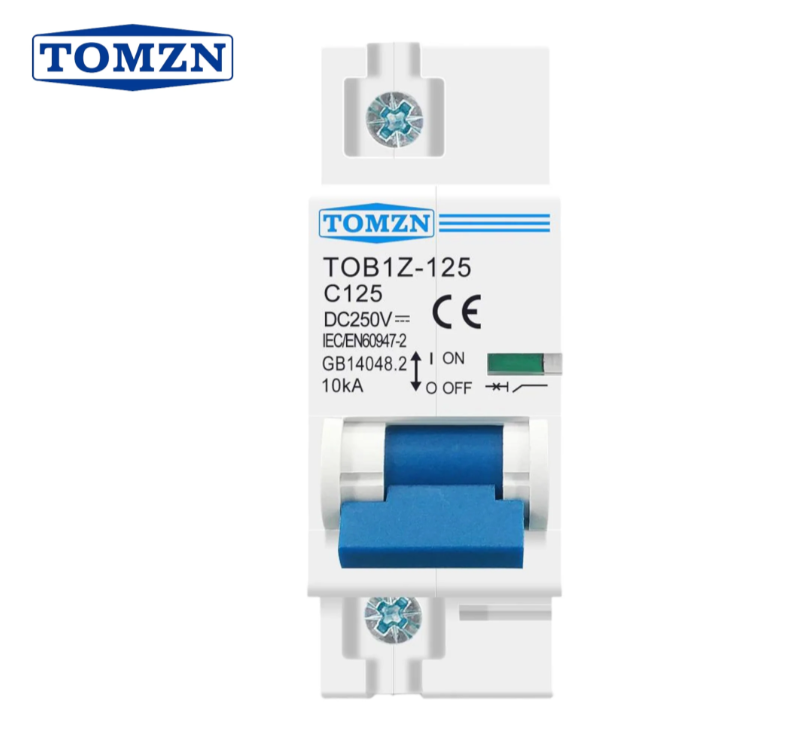 Tomzn 2P DC MCB Circuit Breaker 125A/100A