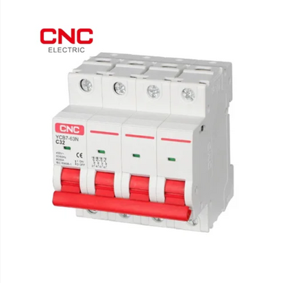 AC 4 Pole MCB 20A, 32A, 40A, 63A