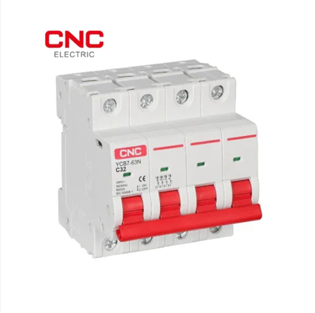 AC 4 Pole MCB 20A, 32A, 40A, 63A