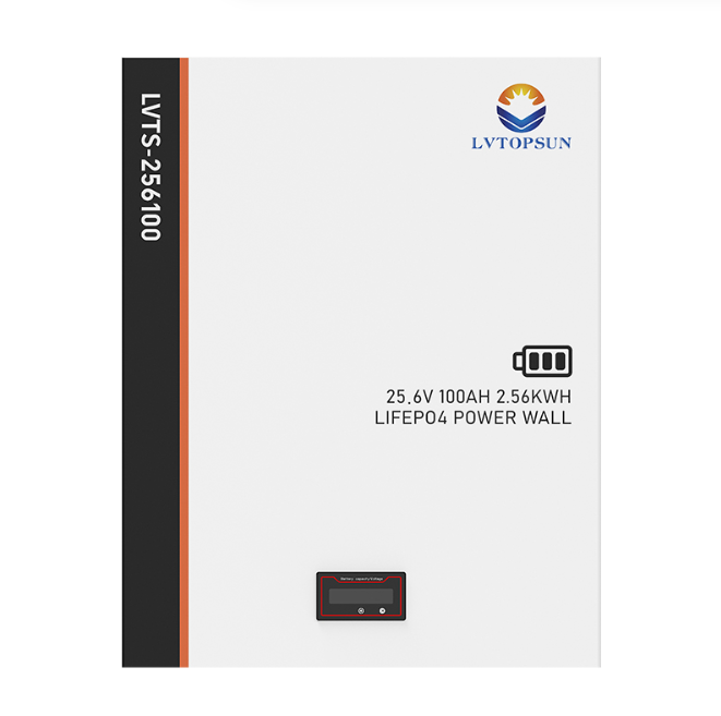 LVTOPSUN LVT5-256100 LiFePO4 Power Wall (2.56kWh)