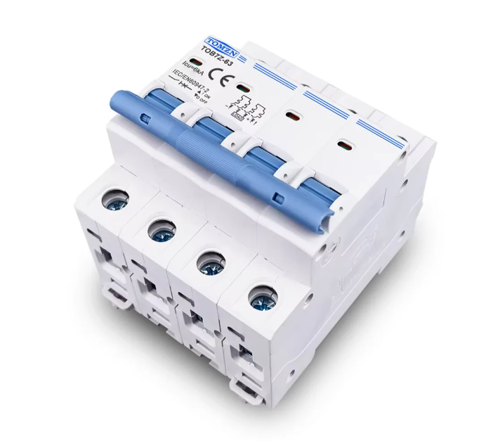 Tomzn TOB7Z-63 4P DC 1200V MCB Circuit Breaker