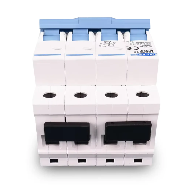 Tomzn TOB7Z-63 4P DC 1200V MCB Circuit Breaker